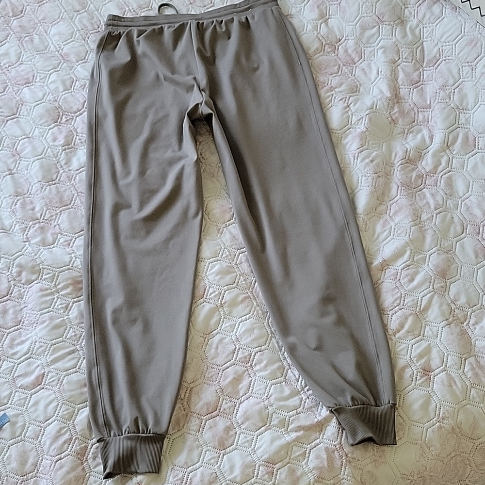Rachel Zoe Taupe Drawstring Jogger Pants - Picture 9 of 10